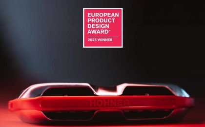 HOHNER Golden Melody Progressive｜榮獲歐洲產品設計獎